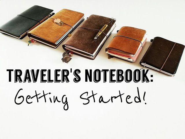 How I use my Midori Traveler's Notebook: Vacation Setup 