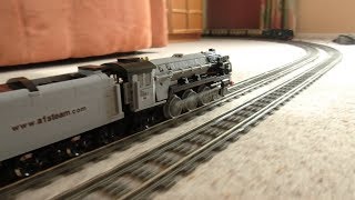 LEGO Steam Trains on Double Track