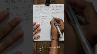 रैखिक समीकरण (Linear Equations) का आसान समाधान | Class 8-9 Maths Step by Step गणित सीखें #shortvideo