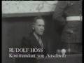 Rudolf hoess former auschwitz commandant testifying at the nuremberg trial april 15 1946