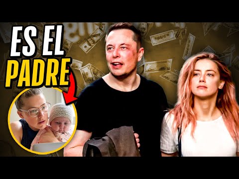 El HIJO secreto que Elon Musk y Amber Heard quieren ESCONDER