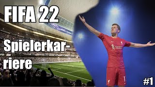 JAN ZENTRALE BETRITT DIE GROßE FUßBALLBÜHNE Fifa 22 Spielerkarriere  01