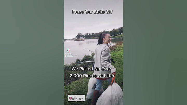 This Girl Is On Fire. Over 2,000 Pieces Of Litter Cleared In This Months Bachman Lake Cleanup.