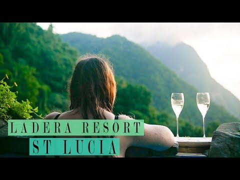 LADERA RESORT ST LUCIA ROOM TOUR | OUR LUXURY CARIBBEAN HONEYMOON TRAVEL VLOG