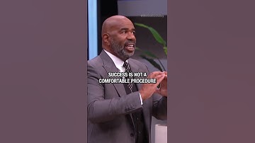 Thumbnail of Success is not a comfortable procedure - Steve Harvey Motivational Speech