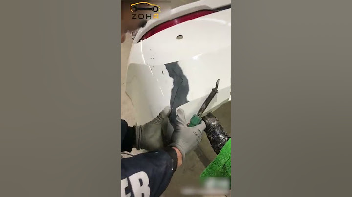 Fixing broken bumper