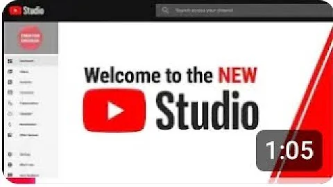The new and improved YouTube studio is here