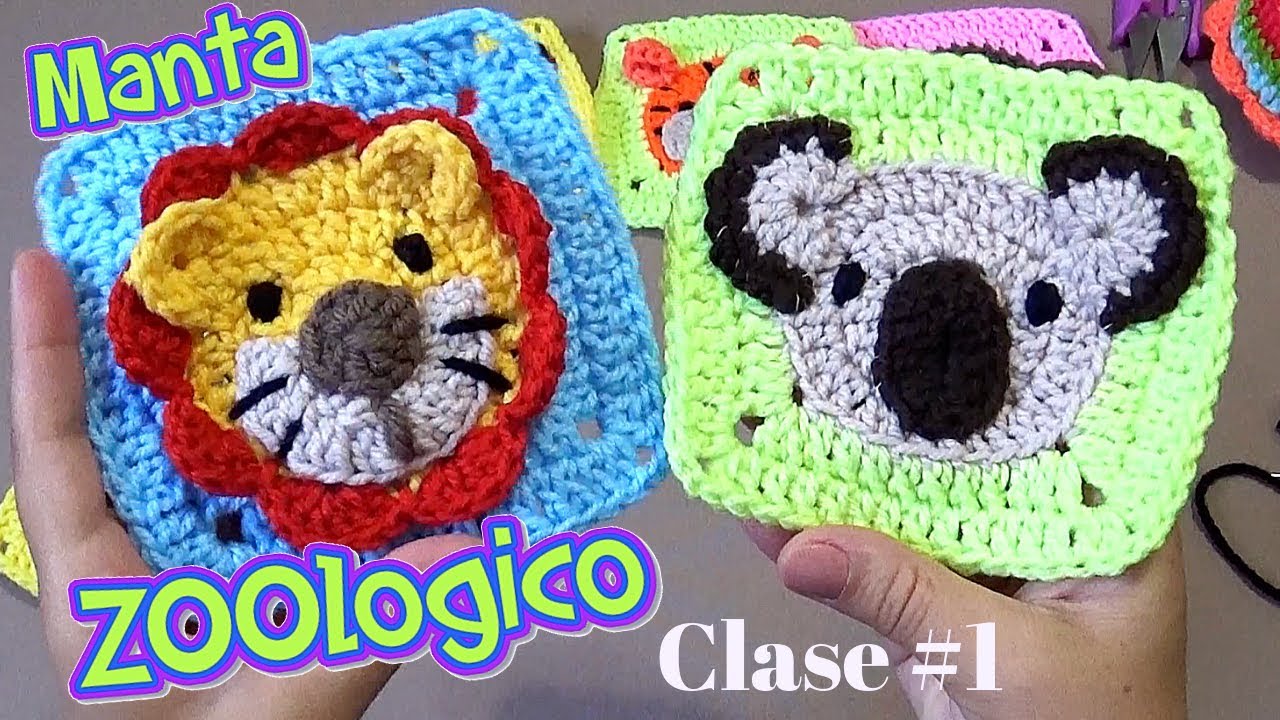 CROCHET MANTA ZOOLOGICO - Clase #1
