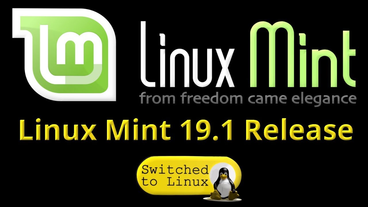 Linux Mint 19.1 Release - YouTube