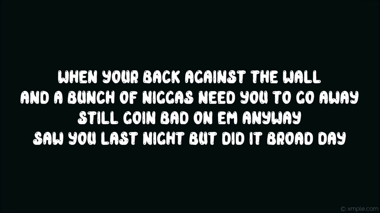 Meek Mill, Drake - Going Bad (Lyrics) 