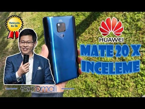 Huawei CEO'sunun telefonu Huawei Mate 20 X inceleme!