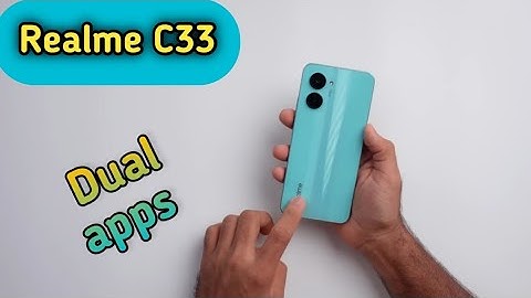 How To Create Dual Apps In Realme C33, Realme C33,Clone Apps Setting