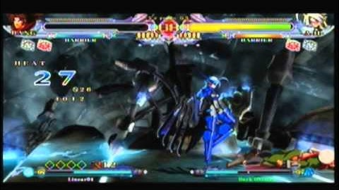 Blazblue Continuum Shift 2:dark Obliske(Lambda) vs Linear04(bang)