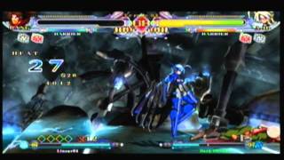 Blazblue Continuum Shift 2:dark Obliske(Lambda) vs Linear04(bang)