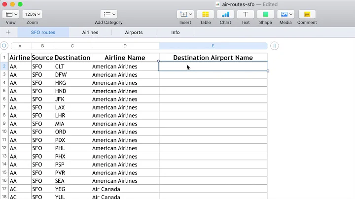 Vlookup function in Numbers - Quick overview