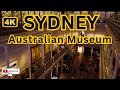 The australian museum sydney  4k walking tour  sydney australia