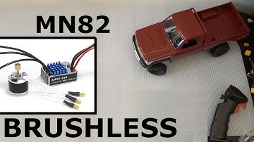 How to put a AM32 brushless motor in a MN82 Land Cruiser RC