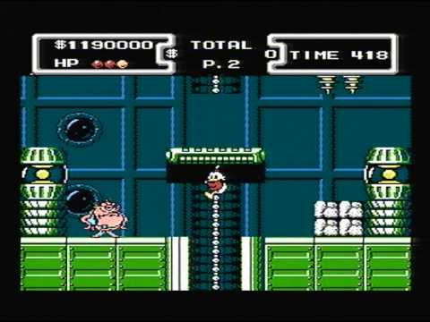 Duck Tales Moon Level (NES)