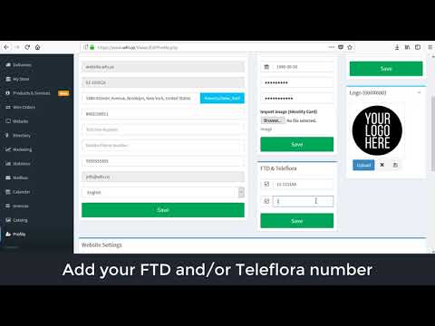 Tutorial - FTD and/or Teleflora