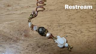 BEADED HAIR WRAP/DANGLE....LETS MAKE IT! @TheMessyPaletteAuDi