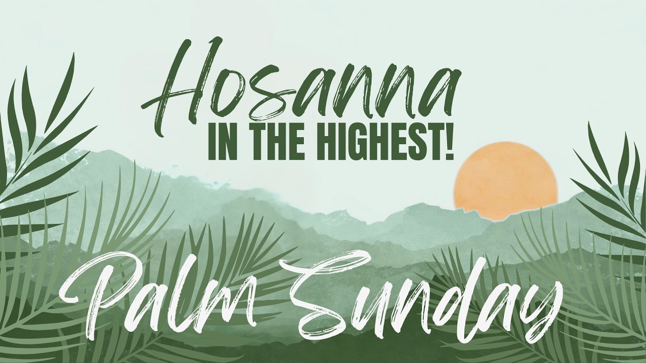 3.29.26 - Palm Sunday Worship