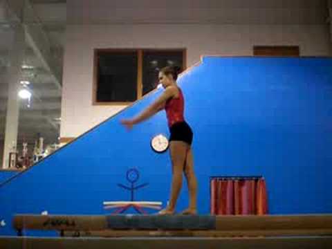Sophia Miller Beam Split jump sheep jump