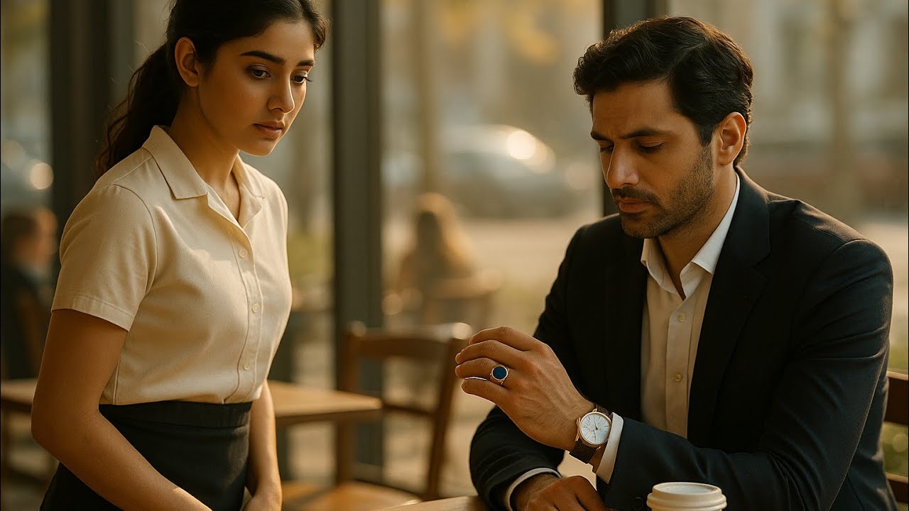 वेट्रेस ने अमीर आदमी की उंगली में नीली अंगूठी देखी… पहचानते ही वो काँप उठी और अगले पल जो हुआ...