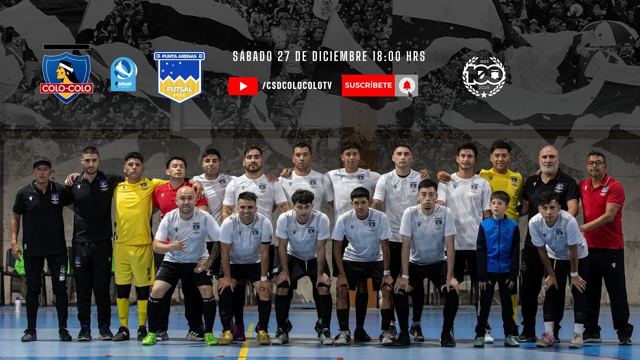 CSD COLO-COLO VS PUNTA ARENAS | FINAL SUPER COPA | FUTSAL ANFP |