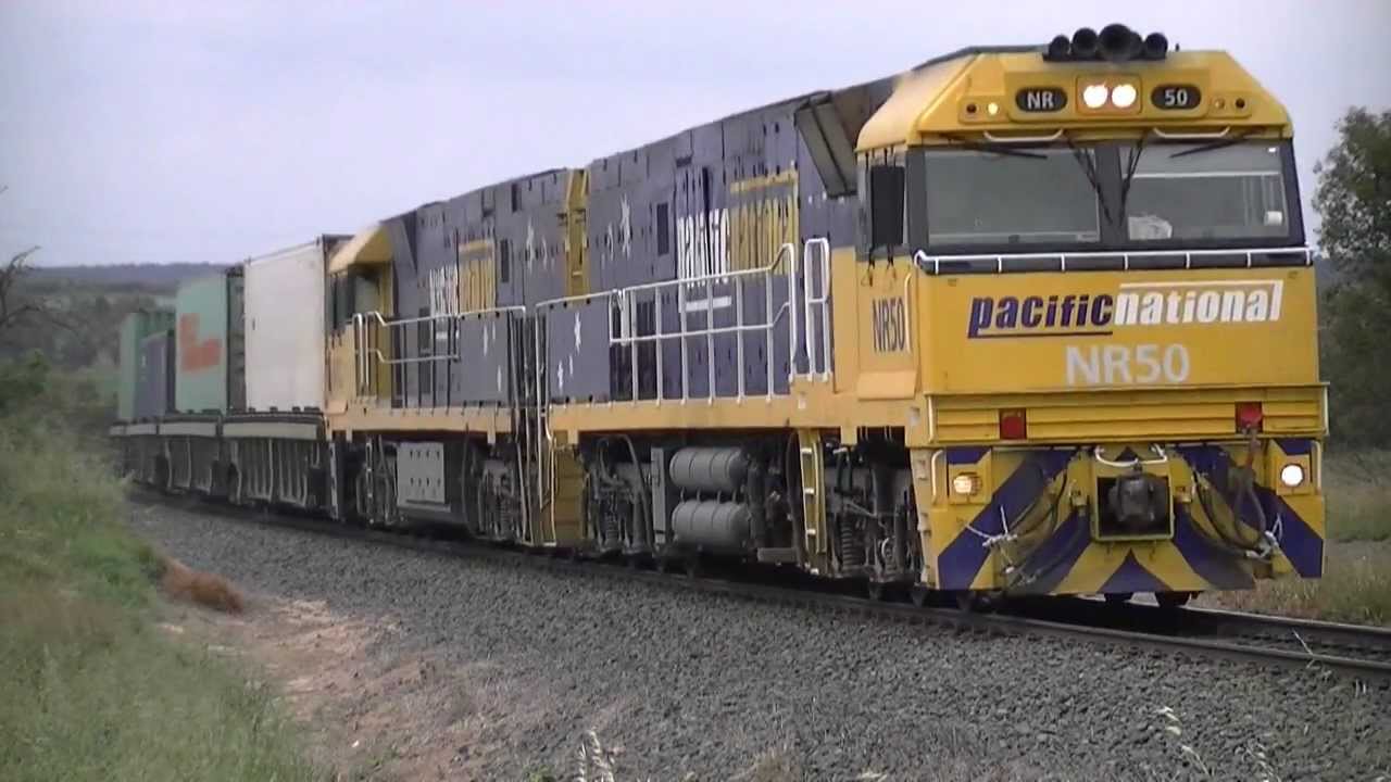 Chasing Freight Train 6MP4 Australian Trains, Victoria YouTube