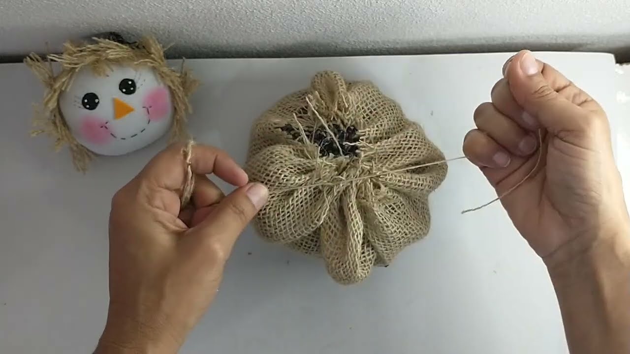 espantalho de fuxico