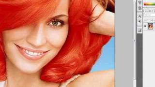 How to change hair colour in Photoshop CS3 screenshot 4