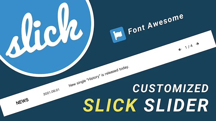 Customized Slick Slider Using HTML CSS & JQuery