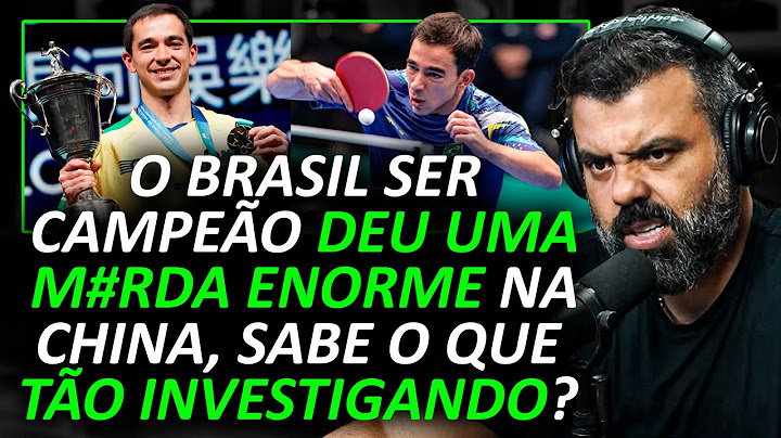 O que NÃO TE CONTARAM sobre HUGO CALDERANO CAMPEÃO da COPA do MUNDO de TÊNIS DE MESA