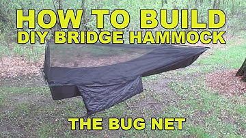 DIY Bridge Hammock Bug Net