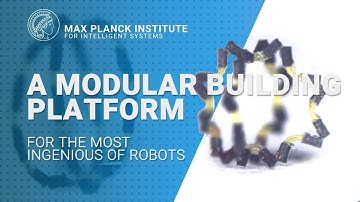 A modular building platform for the most ingenious of robots