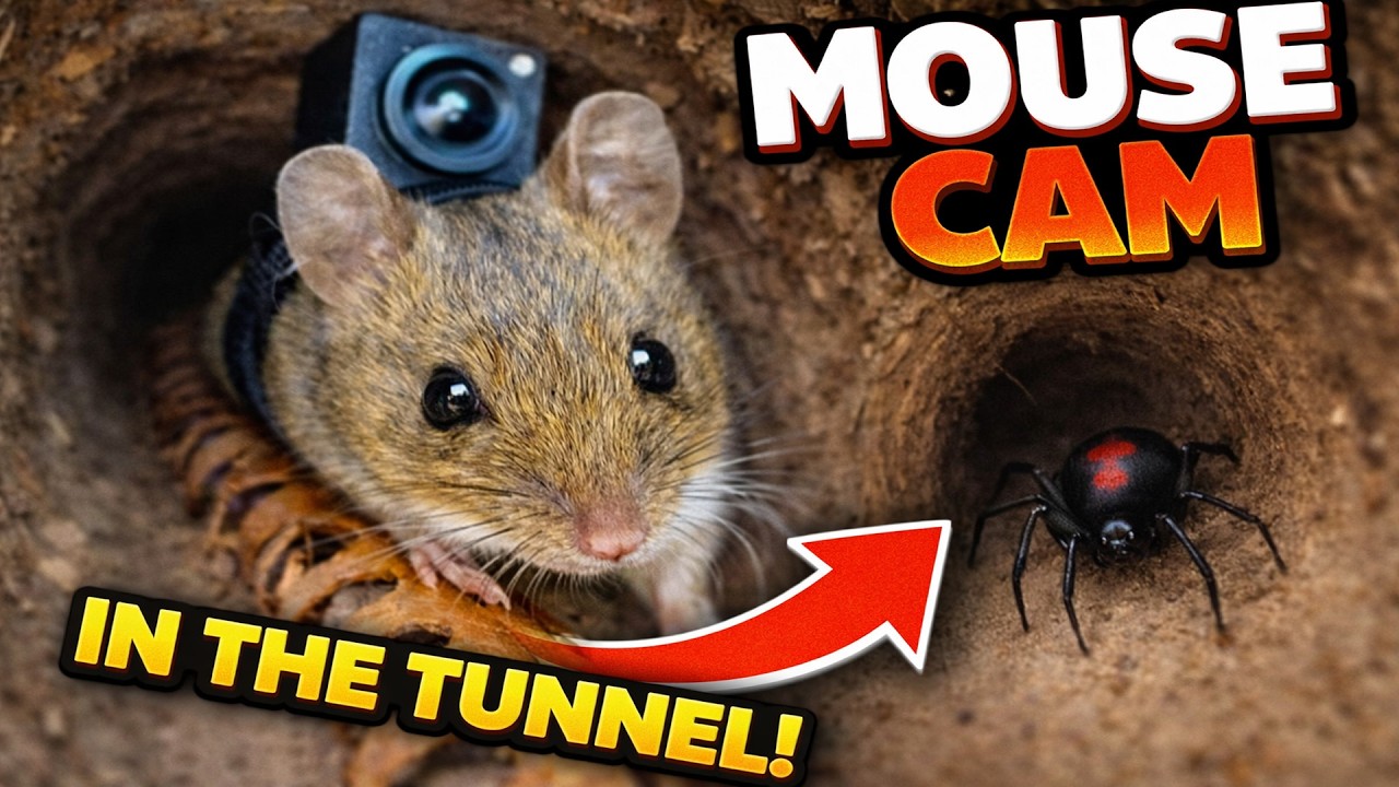Mouse Napping The Hidden Labyrinth: Mapping a Mouse Hole with a Mini-Cam! - YouTube