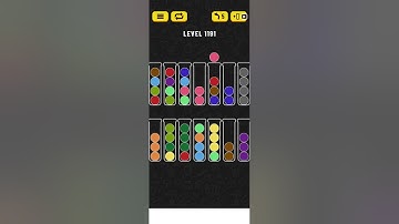 Ball sort puzzle level 1191 #ballsortpuzzle