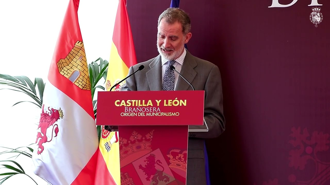 Palabras de Su Majestad el Rey en el acto conmemorativo del 1.200 aniversario del Fuero de Brañosera