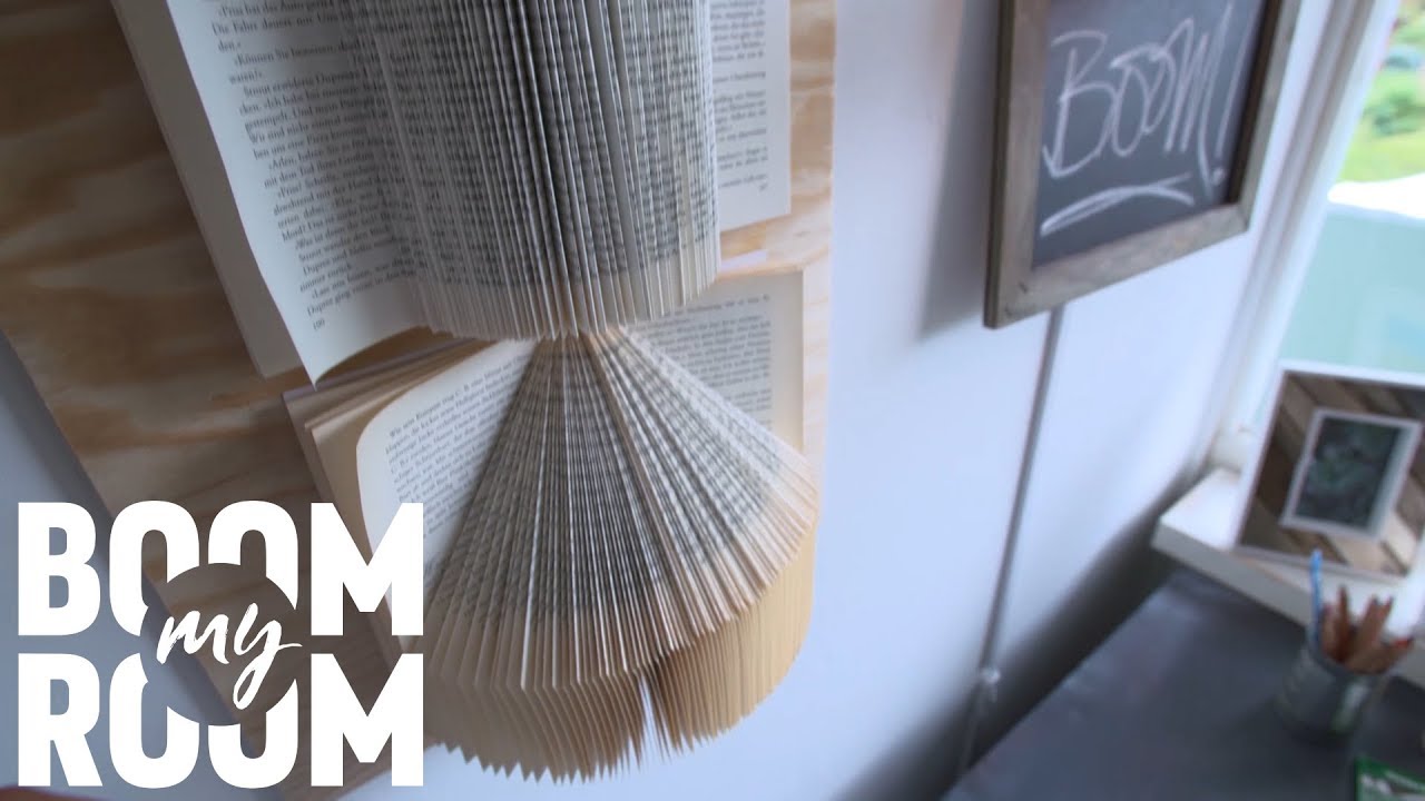 DIY Dekobuch als Wanddekoration | Boom My Room | sixx