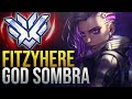 Fitzyhere - THE GOD SOMBRA WITH 200 IQ  - Overwatch Montage