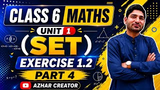 Class 6 Maths Unit 1 exercise 1.2 sindh text book 📚 board Azhar Creater cheanal 