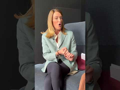 Roberta Metsola im Interview