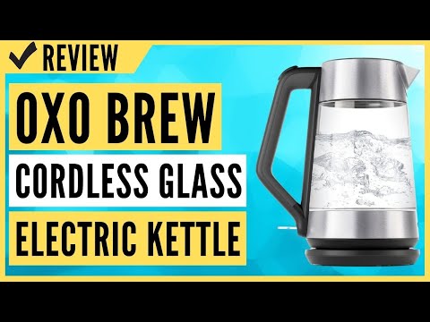 OXO Clarity Cordless Glass Electric Kettle