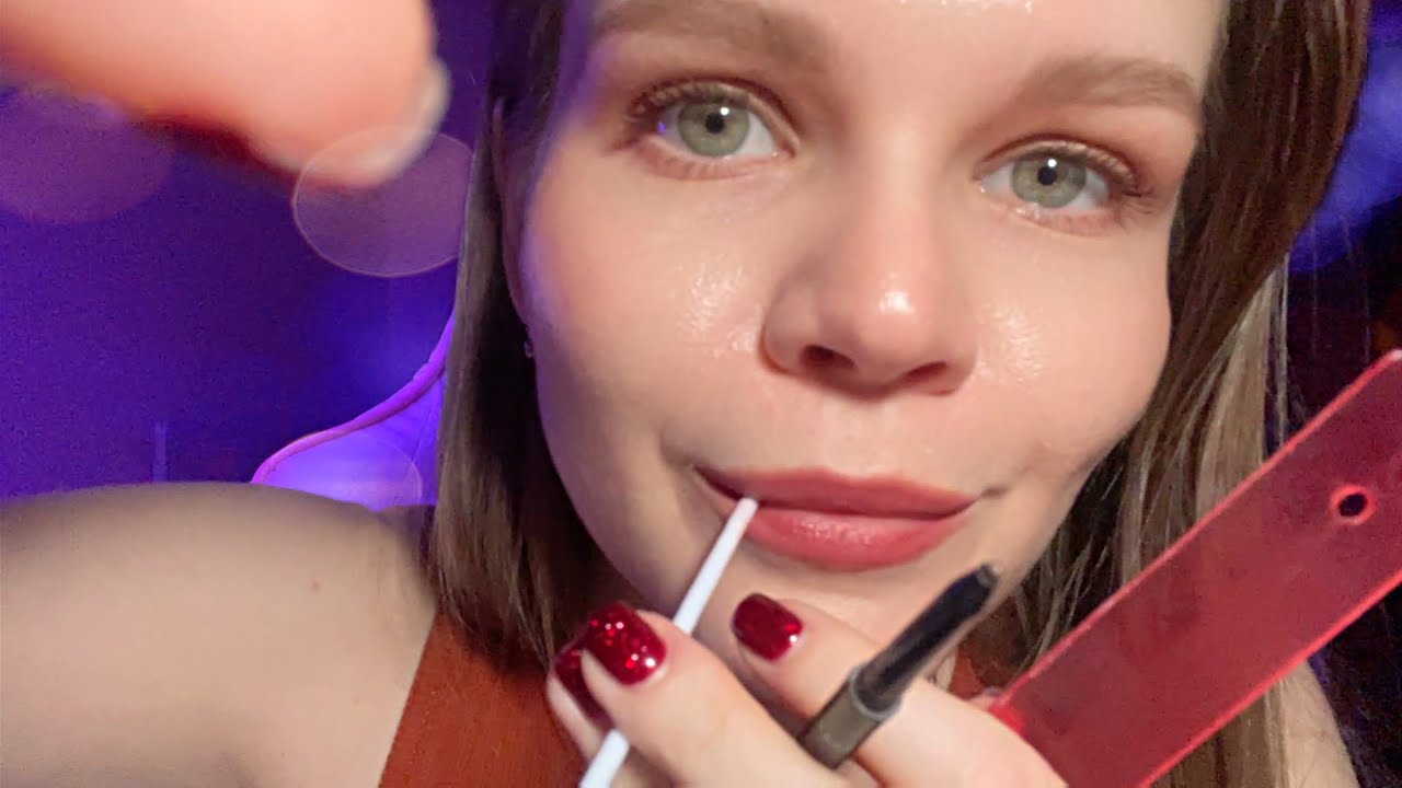 АСМР ~ Делаю тебе брови { неразборчивые звуки, крупный план }