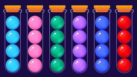 Ball game level 761 - 770 | Ball Sort puzzle