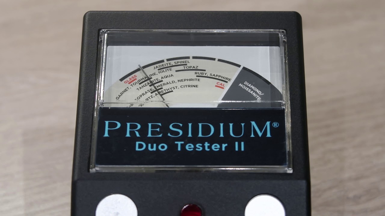 Presidium Gem Tester II (PGT II) - Testing Emerald, Diamond