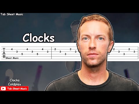 Coldplay - Clocks Guitar Tutorial