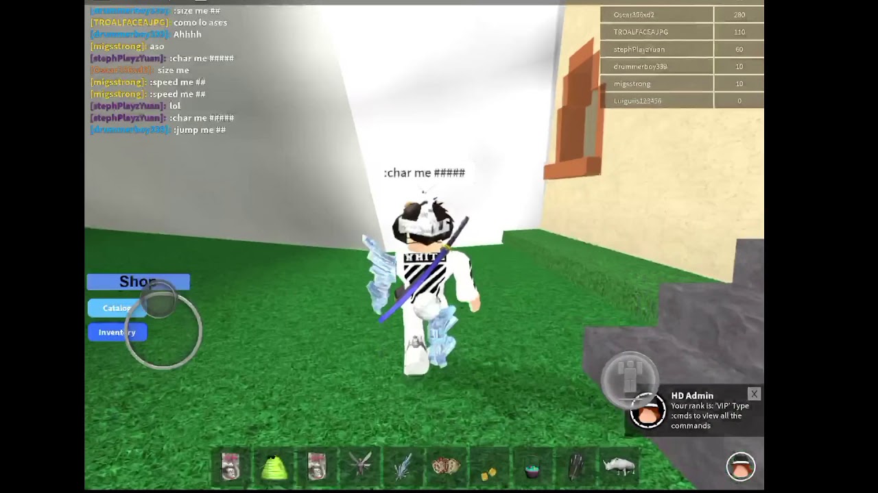 Roblox Tips For Admin Commands Youtube - roblox admin commands char