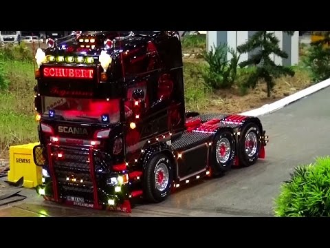 RC Trucks LKW 3/3 Truck Course ♢ Modellbaumesse Leipzig Modell