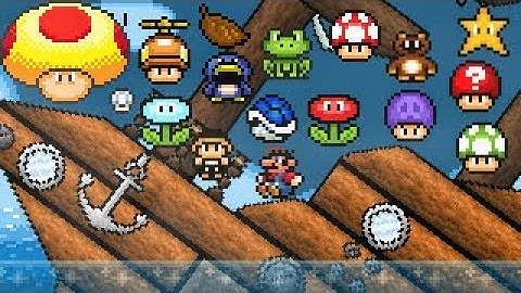 SMBX 1.4.4 - My Custom GFX | PowerUps GFX (My Style) HD.